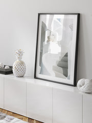 Beyaz Kerpiç Ev - Fine Art Poster
