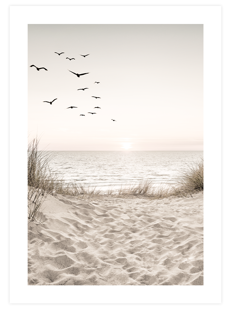 Beige Mood Poster Seti