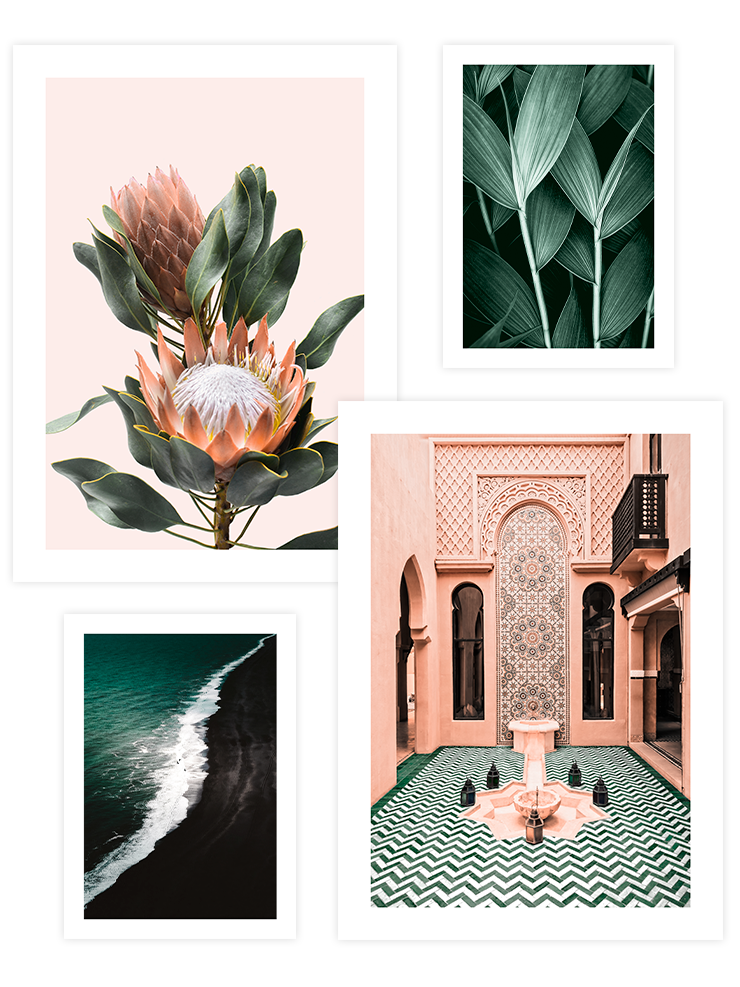 Exotic Touch Poster Seti Ürün ana görseli