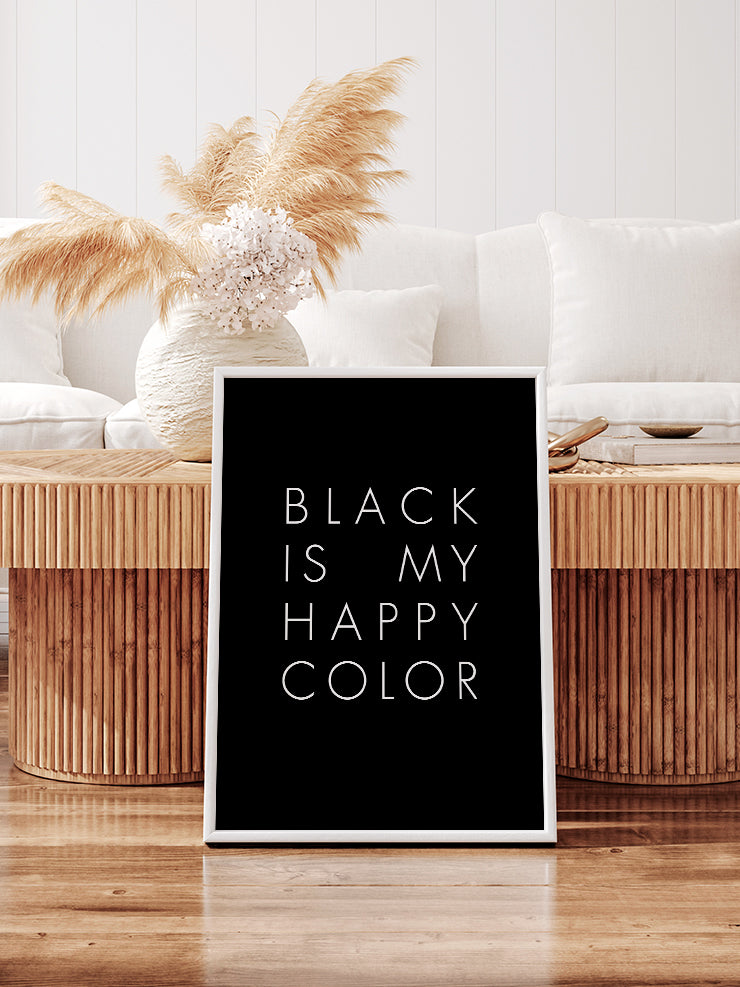 Happy Color - Art Print  Poster