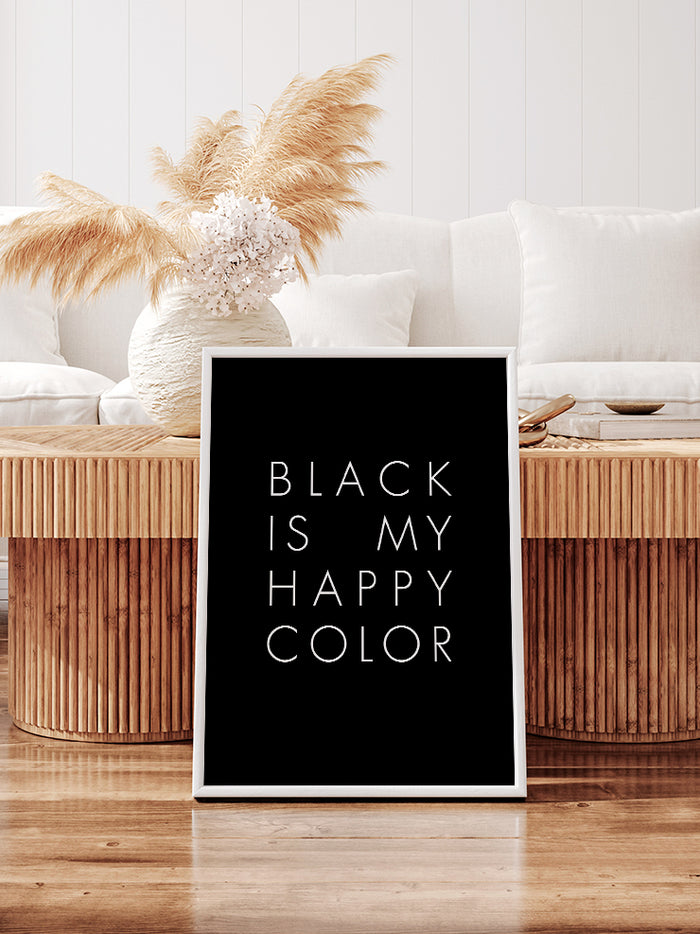 Happy Color - Art Print  Poster