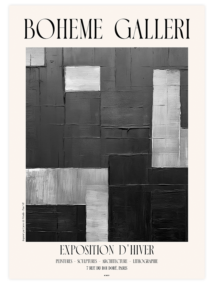 Boheme Galleri N4 - Art Print Ürün ana görseli