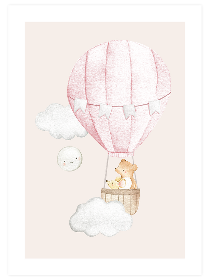 Magic Pink & Beige Touch - Poster Seti Trio  Poster