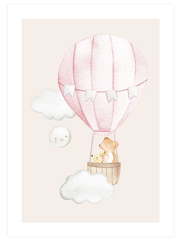 Magic Pink & Beige Touch - Poster Seti Trio