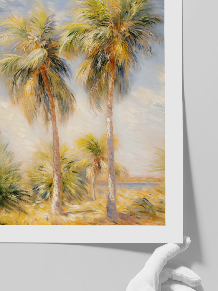 Vintage Palmiye - Art Print  Poster