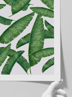 Palmiye Ağacı Yaprakları - Art Print