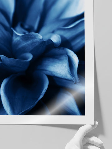 Derin Mavi N4 - Art Print
