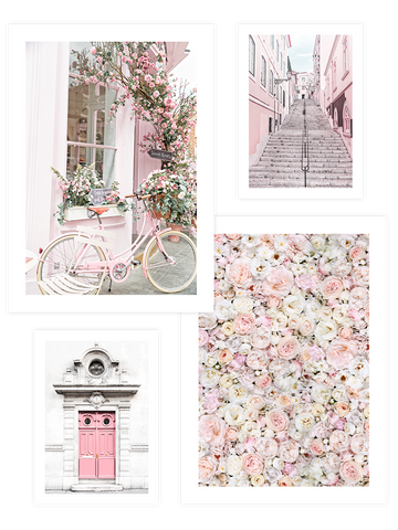 Chic Pink Poster Seti