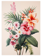 Çiçek Buketi - Art Print