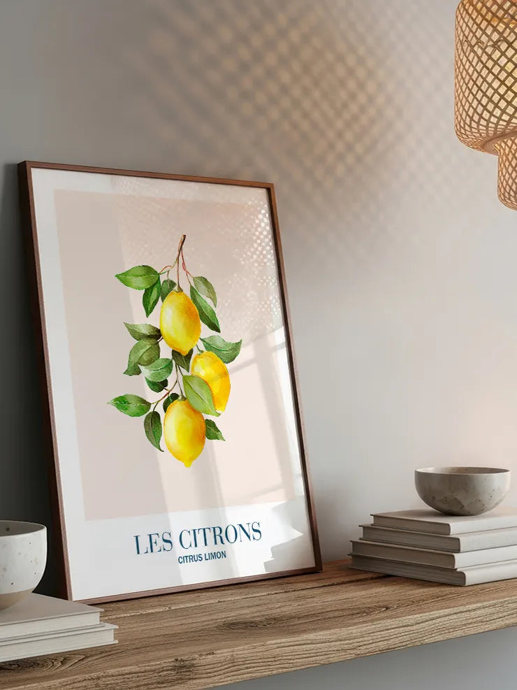 Les Citrons - Art Print