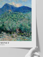 Monet Valle Buona Near Bordighera - Art Print