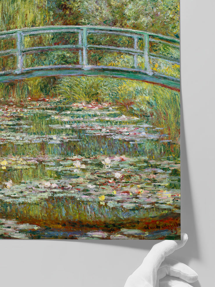 Claude Monet The Waterlily Pond - Art Print
