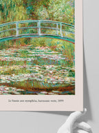 Monet The Waterlily Pond - Art Print