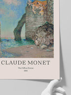 Claude Monet The Cliffs At Étretat - Art Print