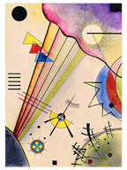Kandinsky Clear Connection - Art Print