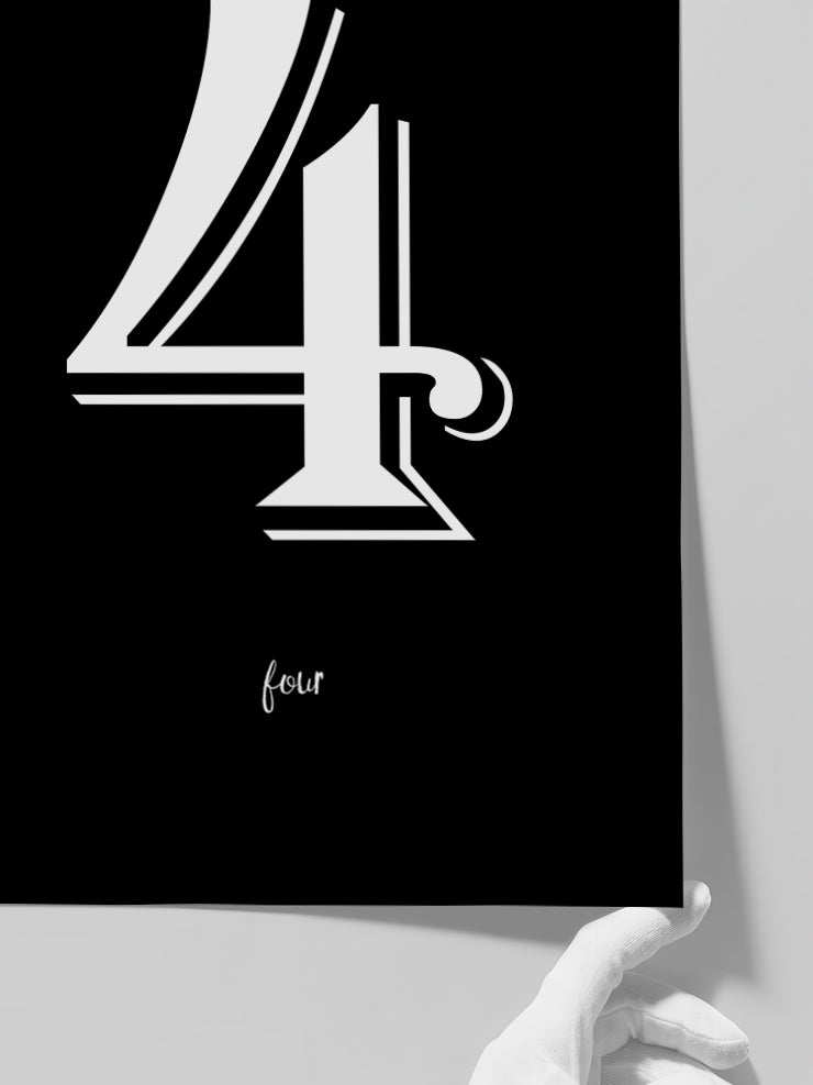 Four - Art Print