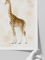 Zürafa N1 - Art Print