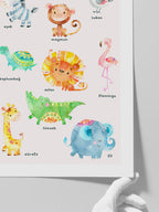 Sevimli Hayvanlar - Art Print