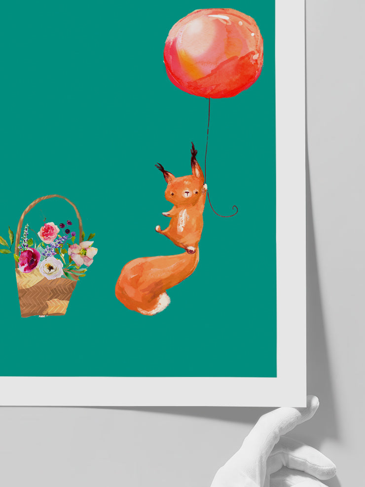 Minik Tilki - Art Print  Poster