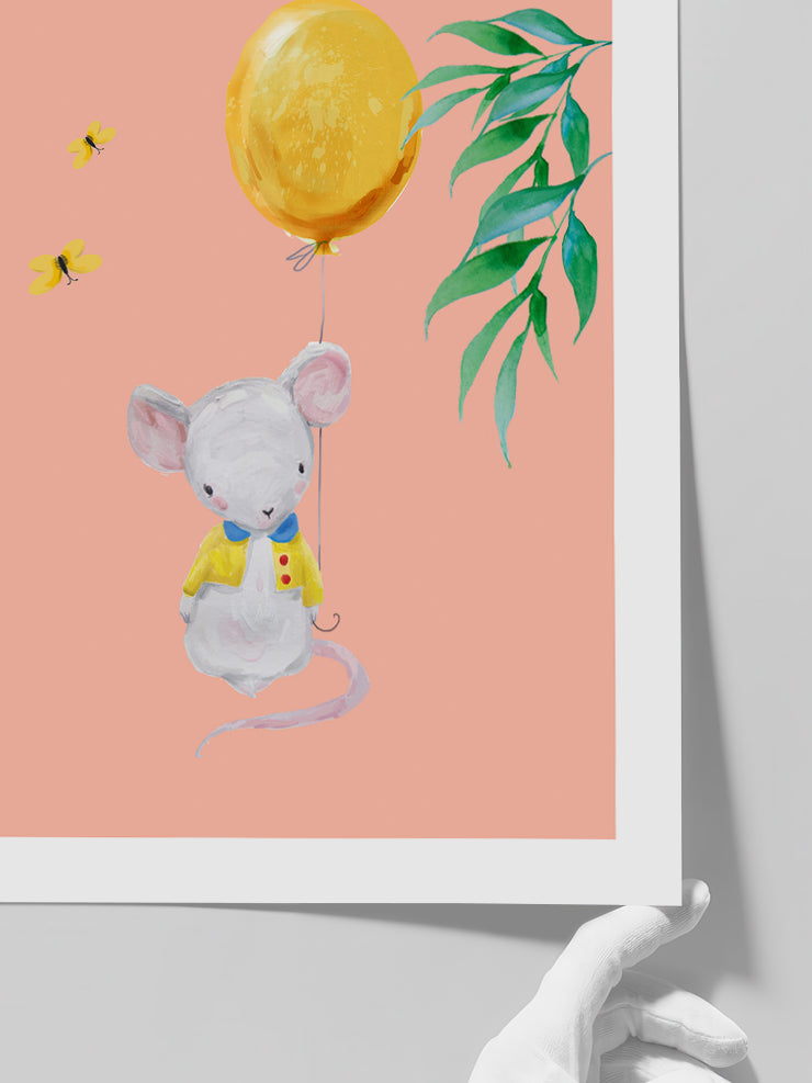 Minik Fare - Art Print  Poster