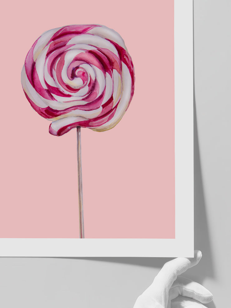 Sweet Like A Lollipop - Art Print