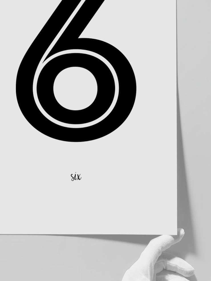 Six - Art Print