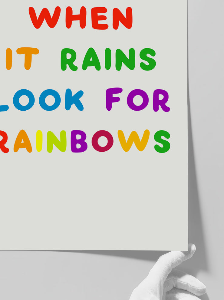 Look For Rainbows N2 - Art Print