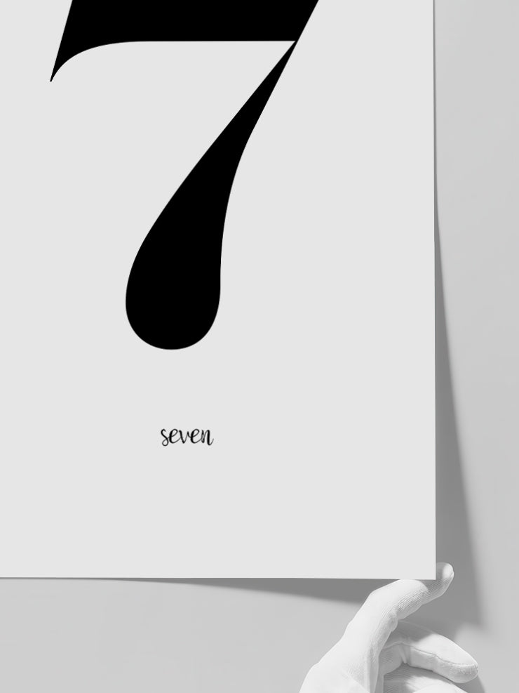 Seven - Art Print