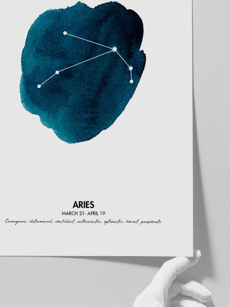 Koç Burcu - Art Print  Poster