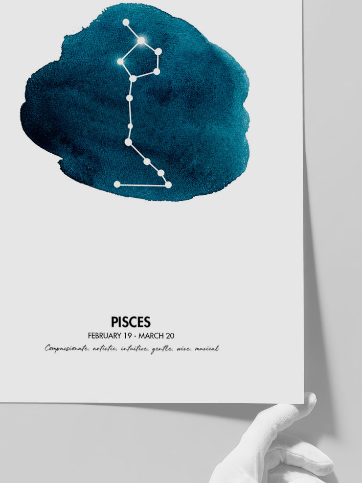 Balık Burcu - Art Print  Poster