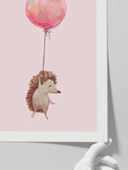 Uçan Kirpi - Art Print