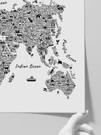 Hayvanlar Alemi N2 - Art Print