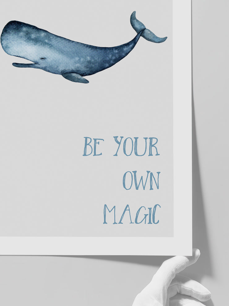 La Petite Balina N2 - Art Print  Poster