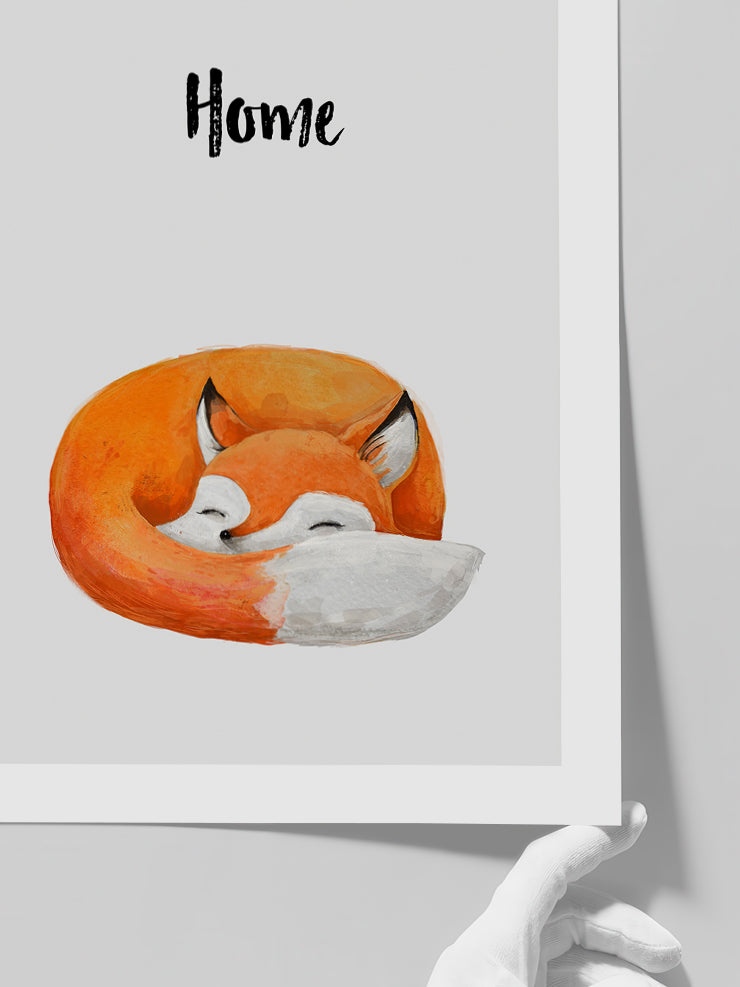Home - Art Print  Poster
