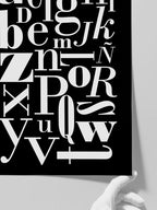 Alfabe N2 - Art Print