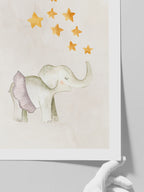 Yıldız Fil - Art Print