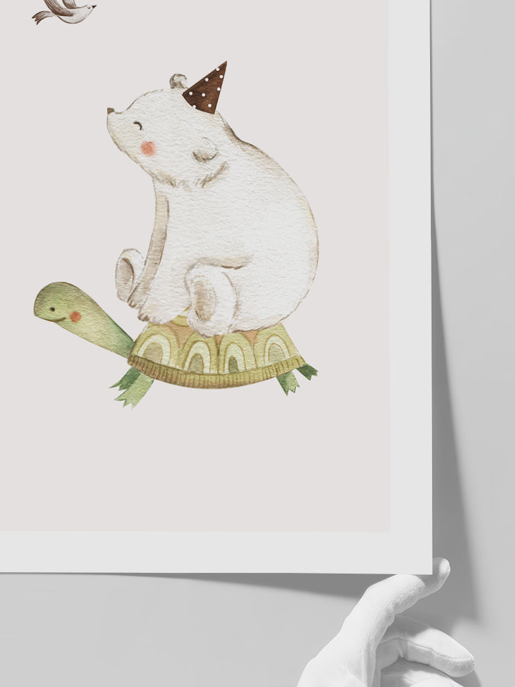 Küçük Ayı - Art Print  Poster