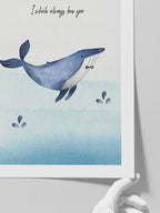 Whale Always Love You - Art Print