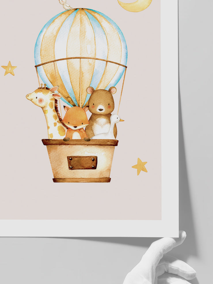 Bulutlarda - Art Print  Poster