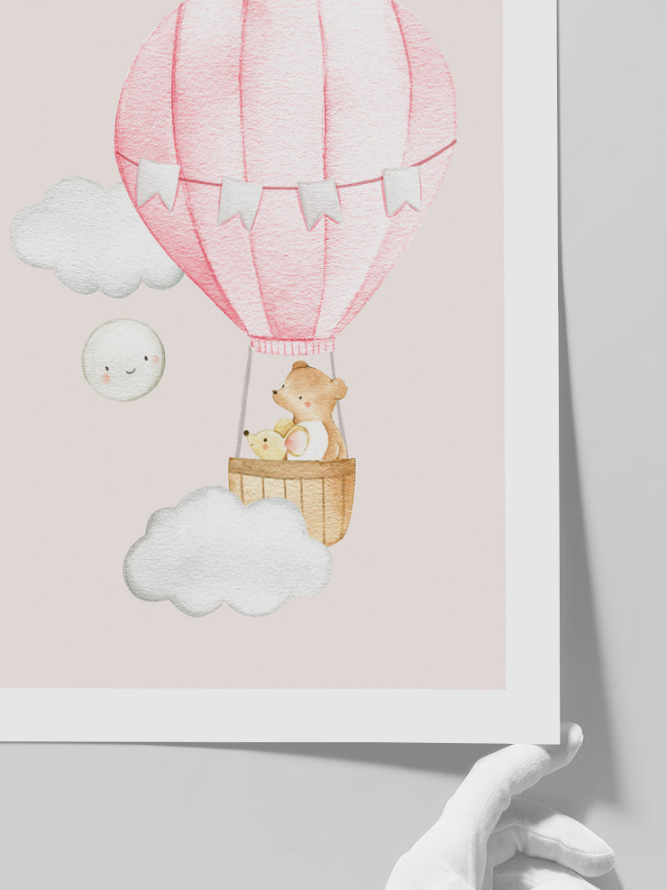 Bulutlarda N6 - Art Print  Poster