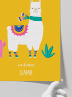 Lama Glama N4 - Art Print