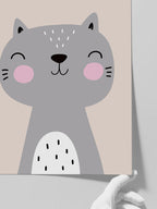 Kedi Resmi - Art Print