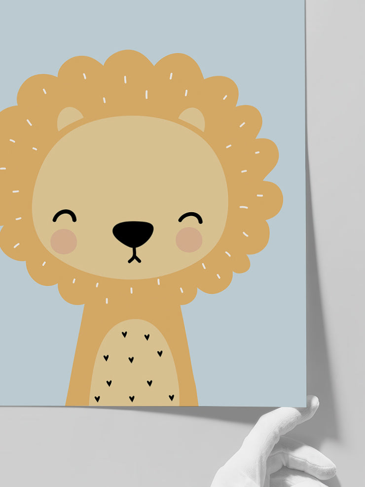 Aslan Resmi - Art Print  Poster