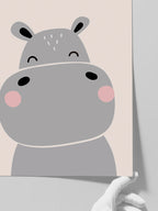 Su Aygırı Resmi - Art Print