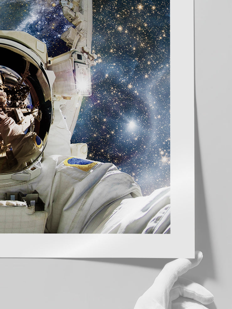 Uzay Yolculuğu - Art Print  Poster