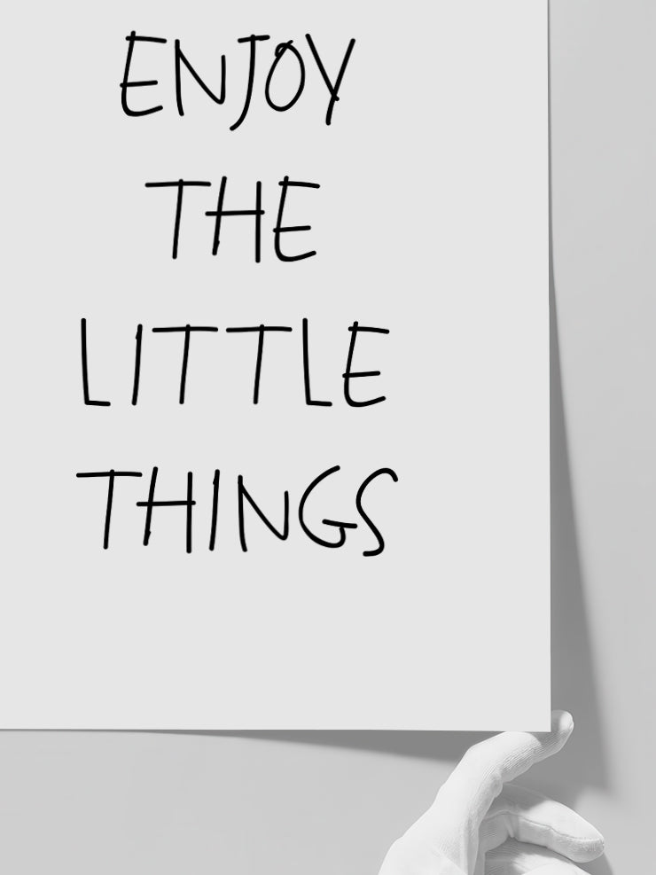 Little Things - Art Print  Poster