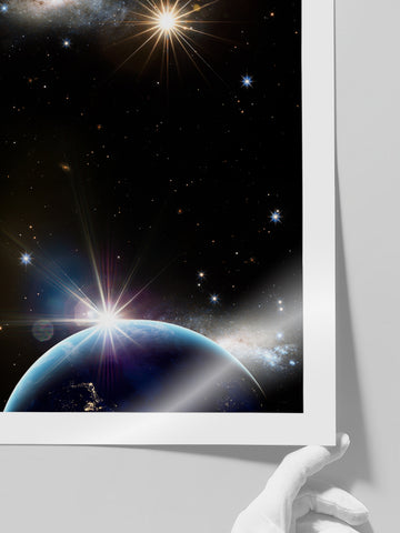 Uzay - Art Print