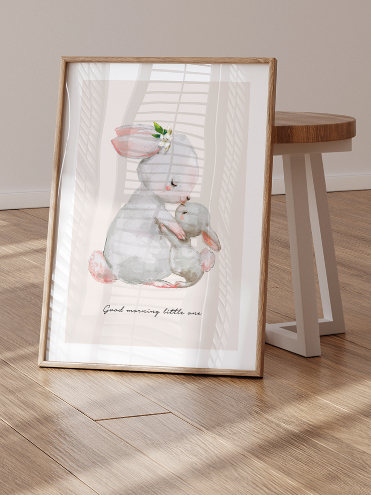 Good Morning - Art Print  Poster
