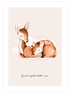 Good Night Bambi - Art Print