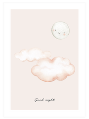 Good Night Poster - Giclée Baskı